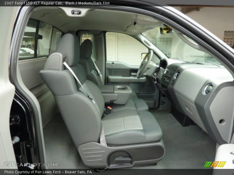  2007 F150 XLT Regular Cab Medium/Dark Flint Interior