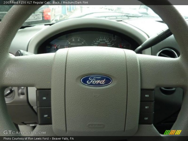 Black / Medium/Dark Flint 2007 Ford F150 XLT Regular Cab