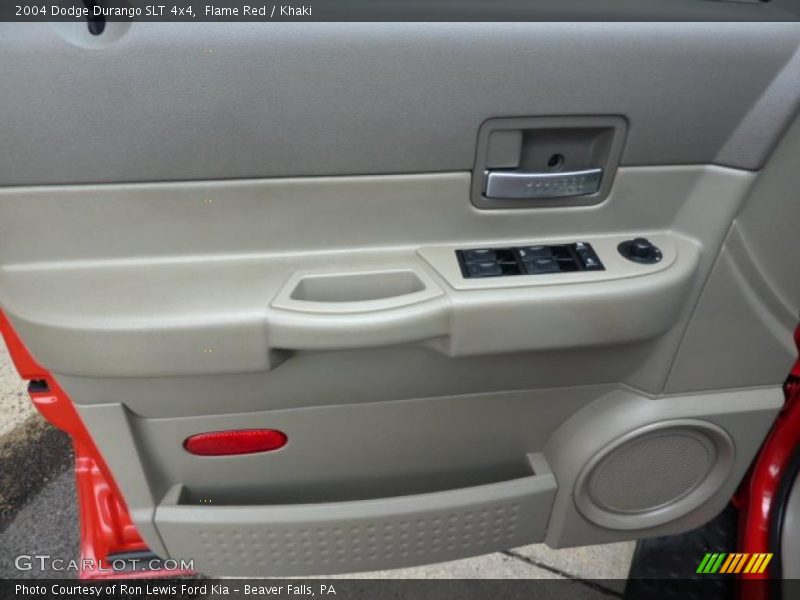 Flame Red / Khaki 2004 Dodge Durango SLT 4x4