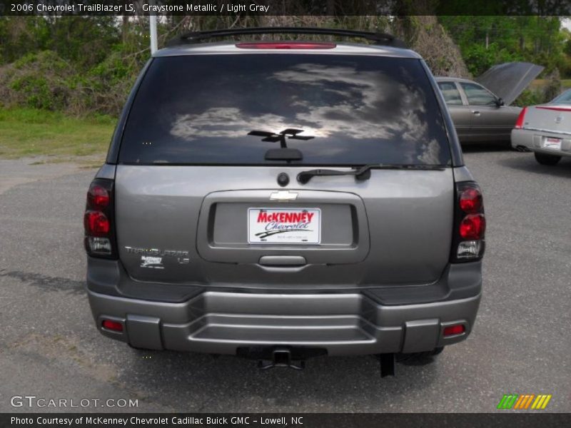 Graystone Metallic / Light Gray 2006 Chevrolet TrailBlazer LS