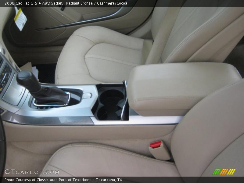 Radiant Bronze / Cashmere/Cocoa 2008 Cadillac CTS 4 AWD Sedan