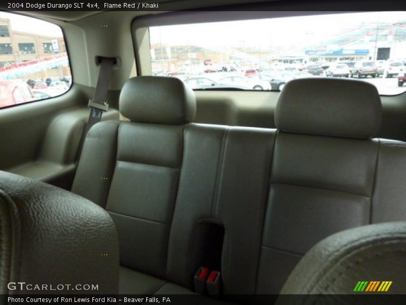 Flame Red / Khaki 2004 Dodge Durango SLT 4x4
