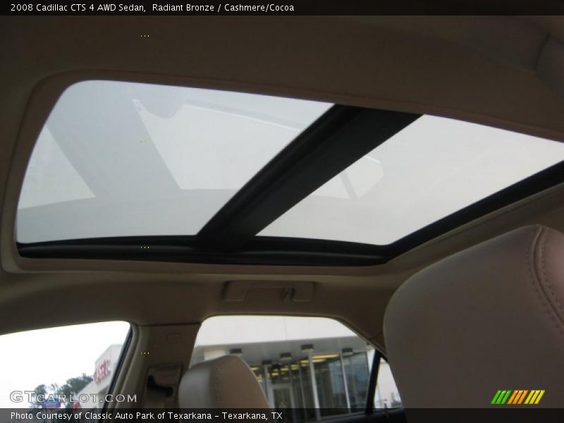 Radiant Bronze / Cashmere/Cocoa 2008 Cadillac CTS 4 AWD Sedan