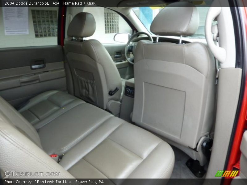 Flame Red / Khaki 2004 Dodge Durango SLT 4x4