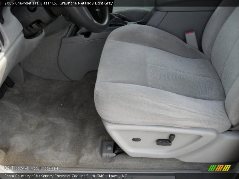Graystone Metallic / Light Gray 2006 Chevrolet TrailBlazer LS