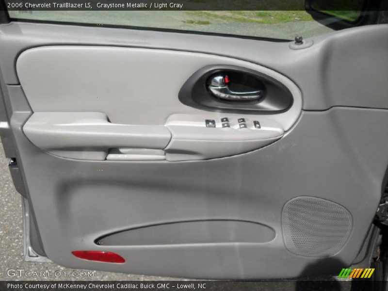 Graystone Metallic / Light Gray 2006 Chevrolet TrailBlazer LS