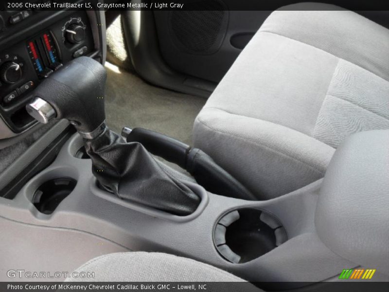 Graystone Metallic / Light Gray 2006 Chevrolet TrailBlazer LS