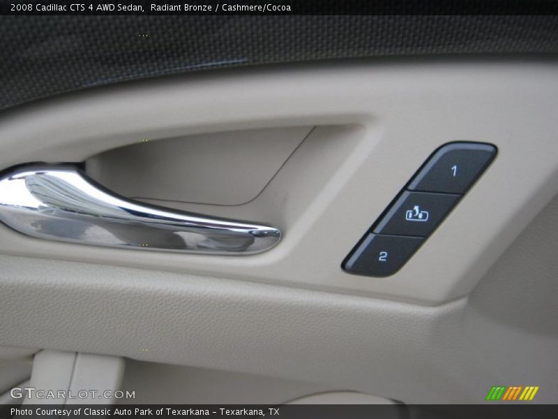 Radiant Bronze / Cashmere/Cocoa 2008 Cadillac CTS 4 AWD Sedan