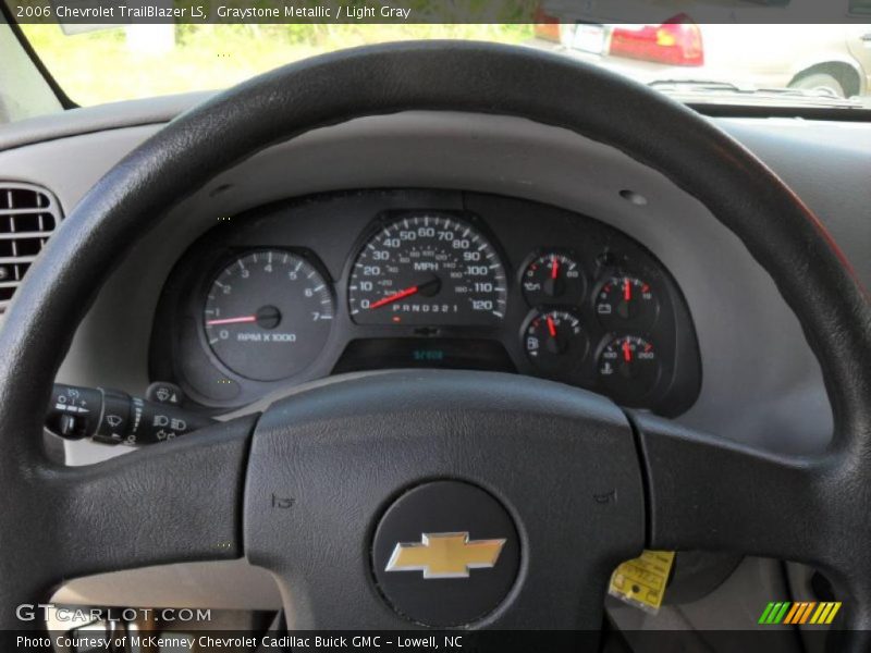 Graystone Metallic / Light Gray 2006 Chevrolet TrailBlazer LS
