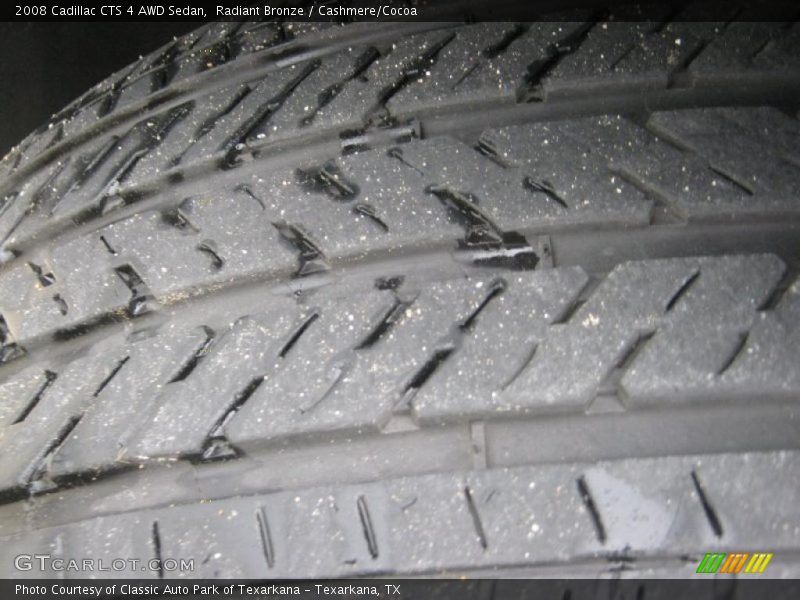 Radiant Bronze / Cashmere/Cocoa 2008 Cadillac CTS 4 AWD Sedan