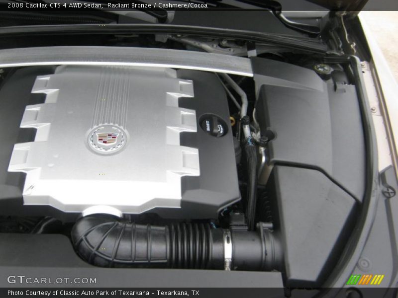 Radiant Bronze / Cashmere/Cocoa 2008 Cadillac CTS 4 AWD Sedan