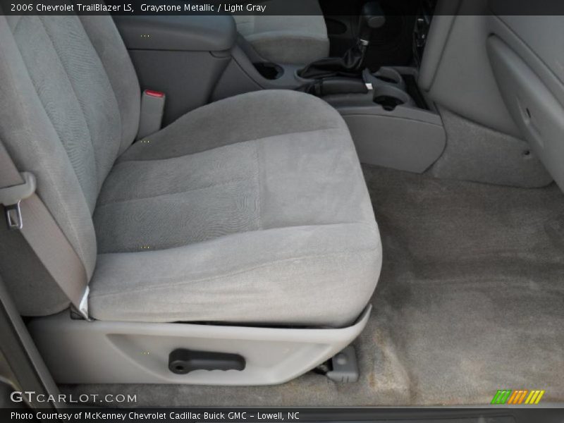 Graystone Metallic / Light Gray 2006 Chevrolet TrailBlazer LS