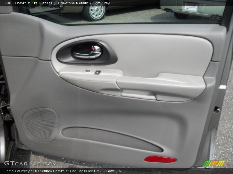Graystone Metallic / Light Gray 2006 Chevrolet TrailBlazer LS