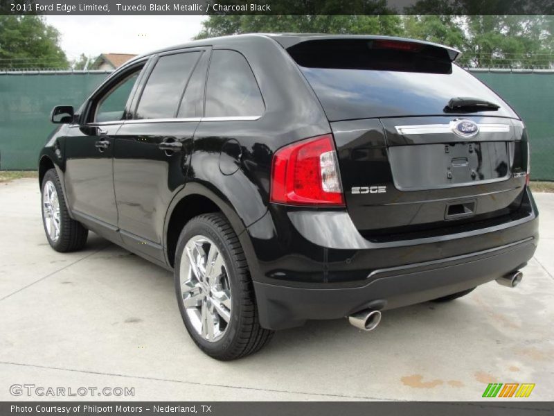 Tuxedo Black Metallic / Charcoal Black 2011 Ford Edge Limited