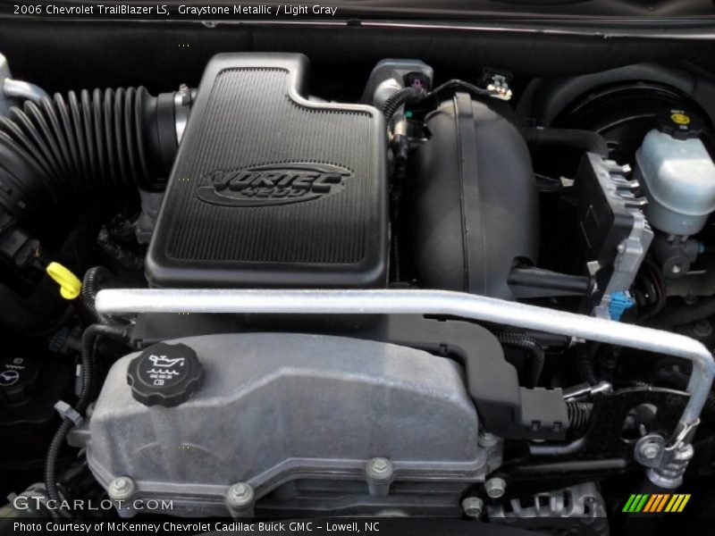 Graystone Metallic / Light Gray 2006 Chevrolet TrailBlazer LS
