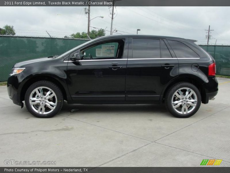 Tuxedo Black Metallic / Charcoal Black 2011 Ford Edge Limited