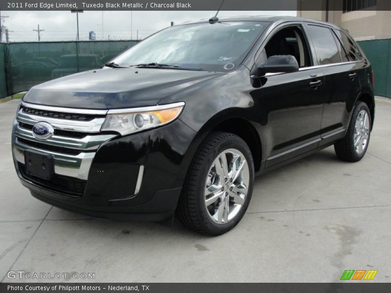 Tuxedo Black Metallic / Charcoal Black 2011 Ford Edge Limited