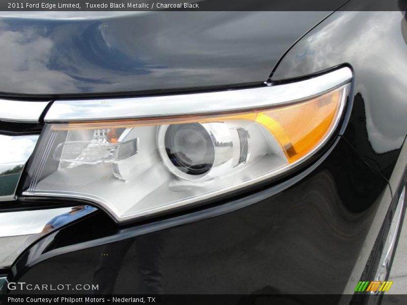 Tuxedo Black Metallic / Charcoal Black 2011 Ford Edge Limited