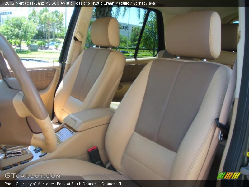  2003 ML 500 4Matic Borneo/Java Interior