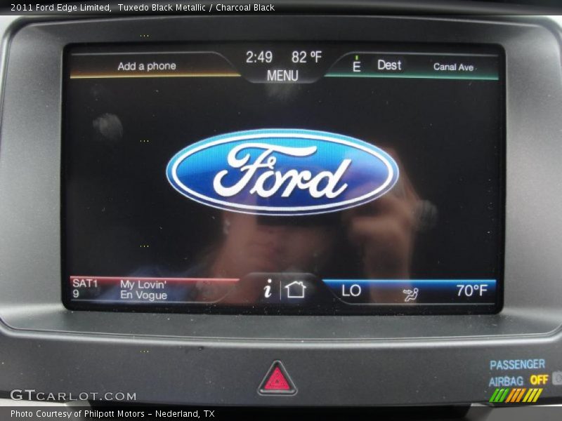 Tuxedo Black Metallic / Charcoal Black 2011 Ford Edge Limited