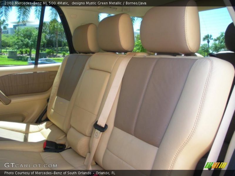  2003 ML 500 4Matic Borneo/Java Interior