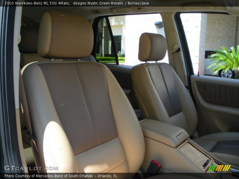 designo Mystic Green Metallic / Borneo/Java 2003 Mercedes-Benz ML 500 4Matic