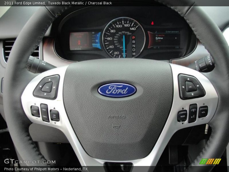 Tuxedo Black Metallic / Charcoal Black 2011 Ford Edge Limited