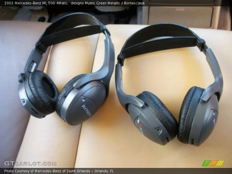 designo Mystic Green Metallic / Borneo/Java 2003 Mercedes-Benz ML 500 4Matic
