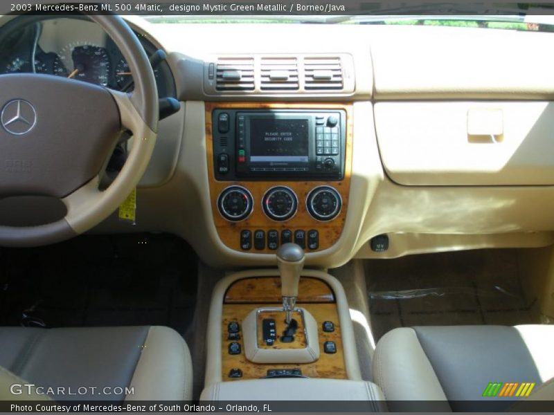 designo Mystic Green Metallic / Borneo/Java 2003 Mercedes-Benz ML 500 4Matic