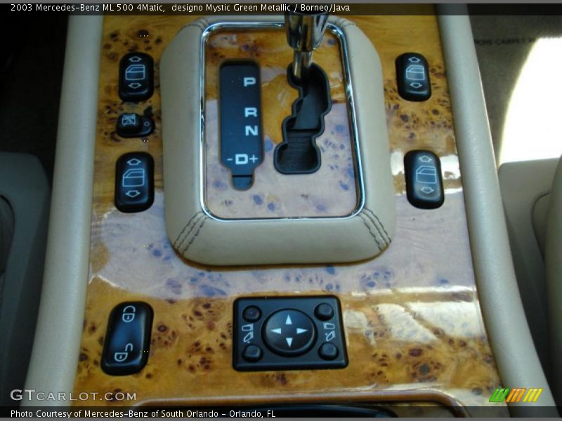  2003 ML 500 4Matic 5 Speed Automatic Shifter