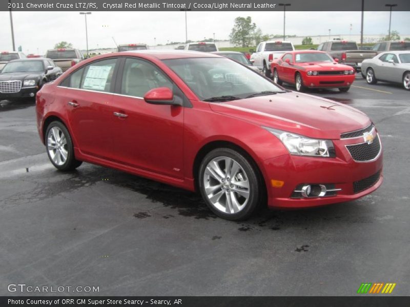 Front 3/4 View of 2011 Cruze LTZ/RS