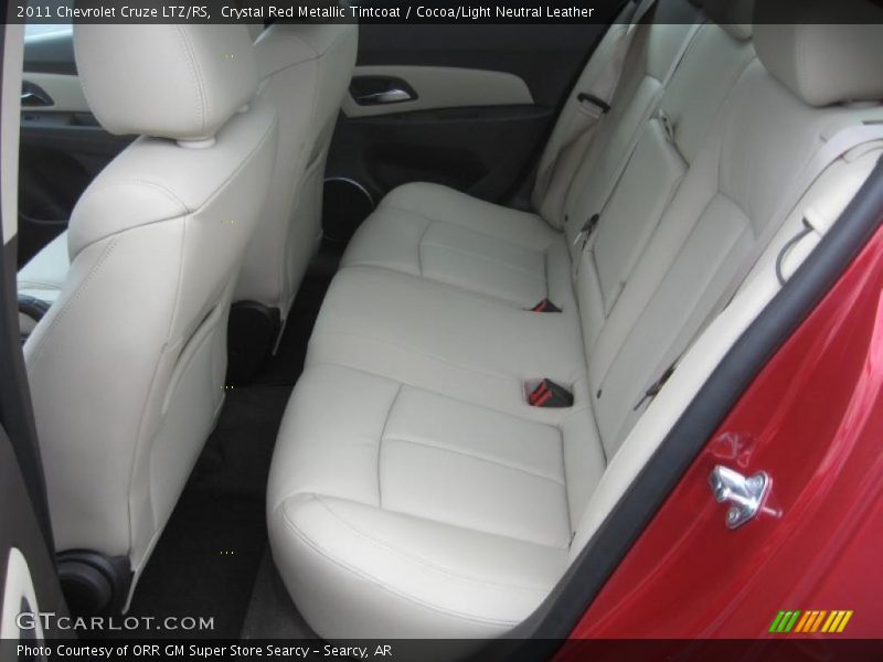  2011 Cruze LTZ/RS Cocoa/Light Neutral Leather Interior