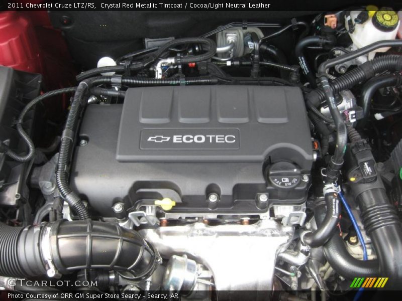  2011 Cruze LTZ/RS Engine - 1.4 Liter Turbocharged DOHC 16-Valve VVT ECOTEC 4 Cylinder