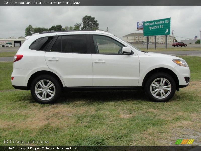  2011 Santa Fe SE Frost White Pearl