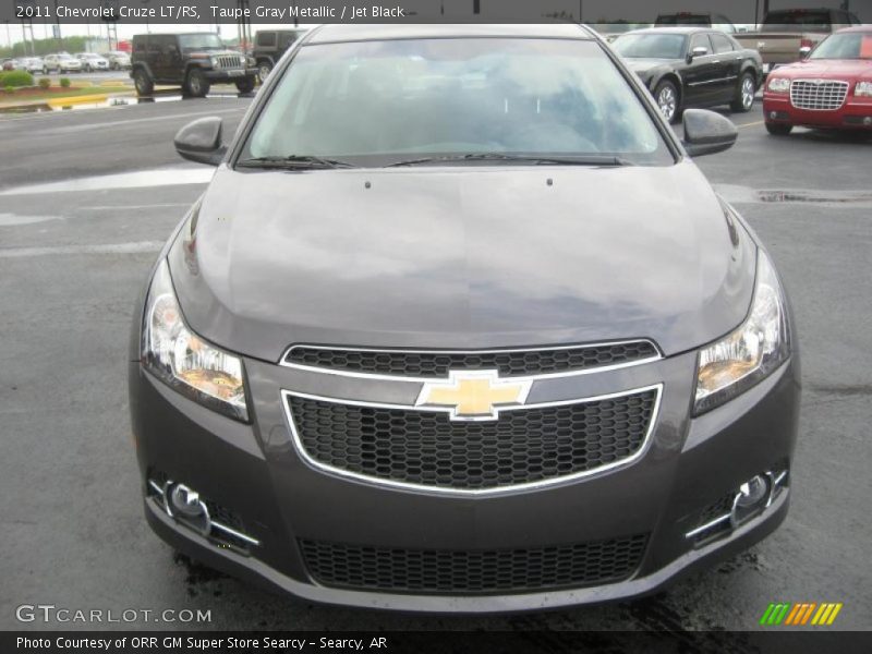 Taupe Gray Metallic / Jet Black 2011 Chevrolet Cruze LT/RS