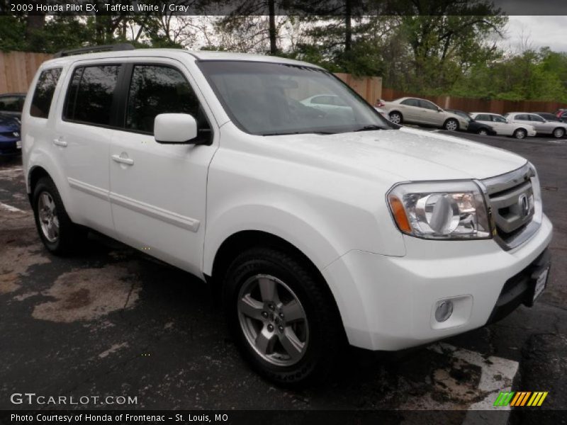 Taffeta White / Gray 2009 Honda Pilot EX