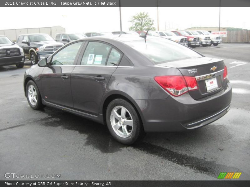 Taupe Gray Metallic / Jet Black 2011 Chevrolet Cruze LT/RS