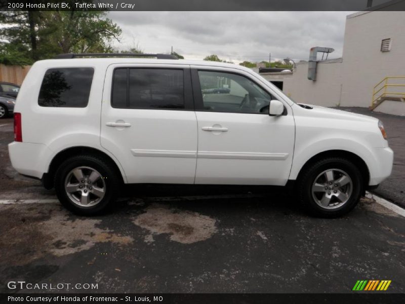 Taffeta White / Gray 2009 Honda Pilot EX