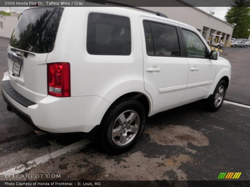 Taffeta White / Gray 2009 Honda Pilot EX
