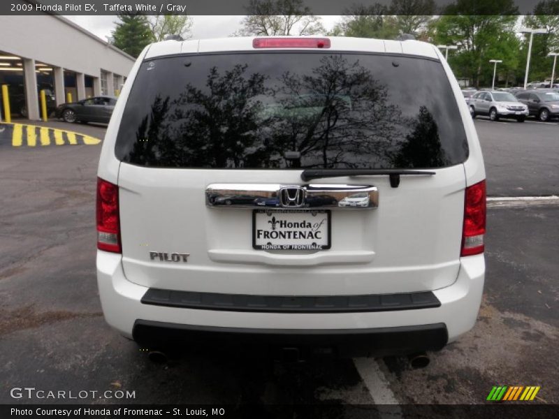 Taffeta White / Gray 2009 Honda Pilot EX
