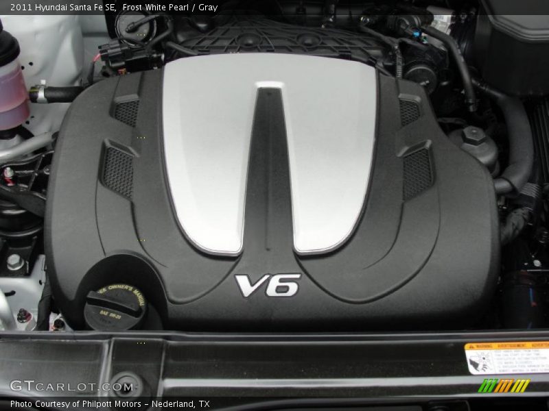  2011 Santa Fe SE Engine - 3.5 Liter DOHC 24-Valve VVT V6