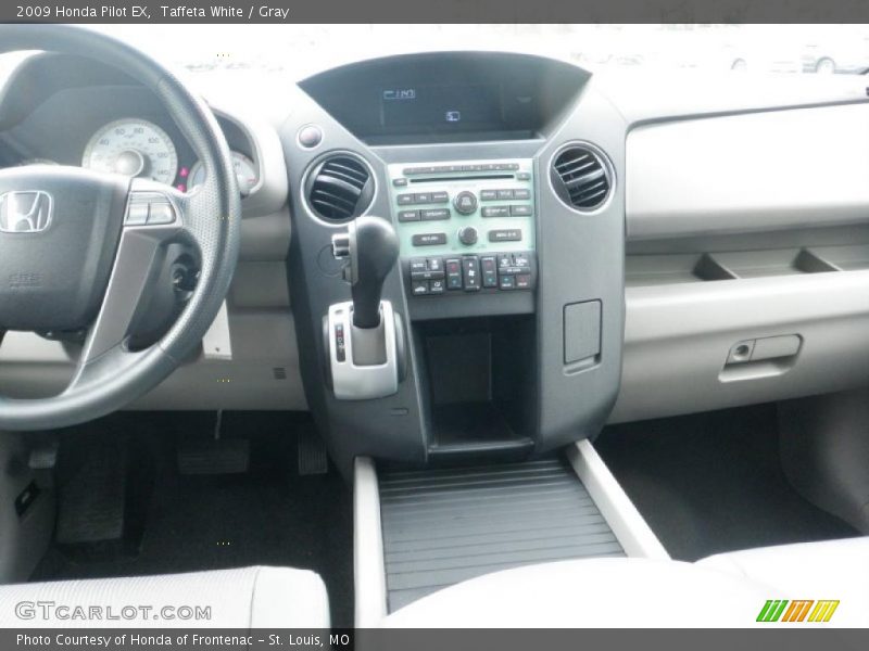Taffeta White / Gray 2009 Honda Pilot EX