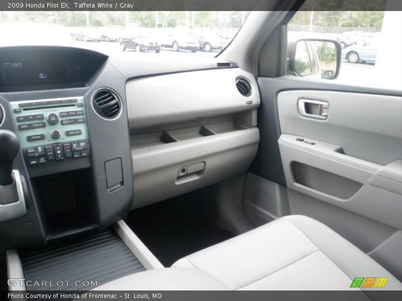 Taffeta White / Gray 2009 Honda Pilot EX