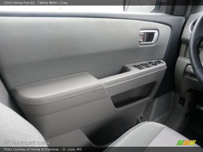 Taffeta White / Gray 2009 Honda Pilot EX