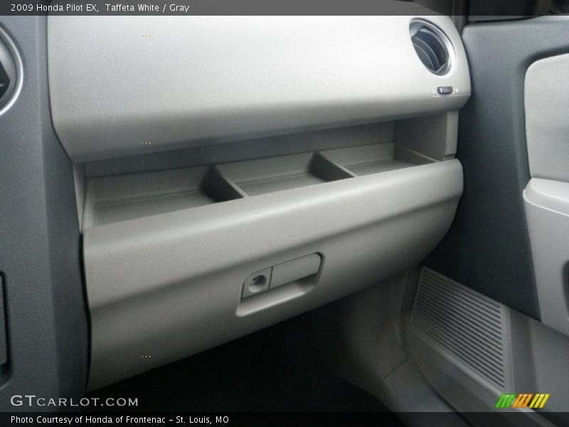 Taffeta White / Gray 2009 Honda Pilot EX