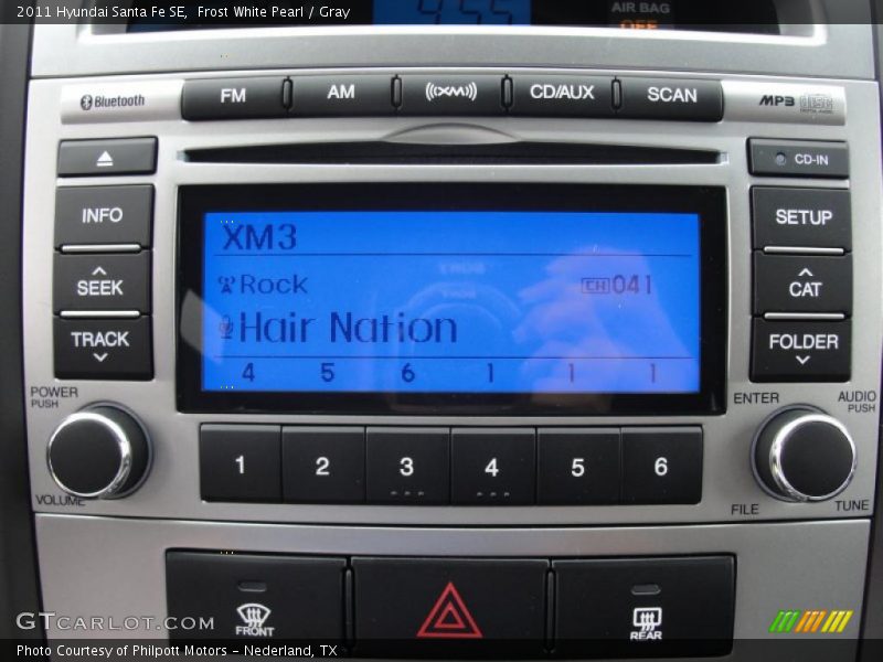 Controls of 2011 Santa Fe SE