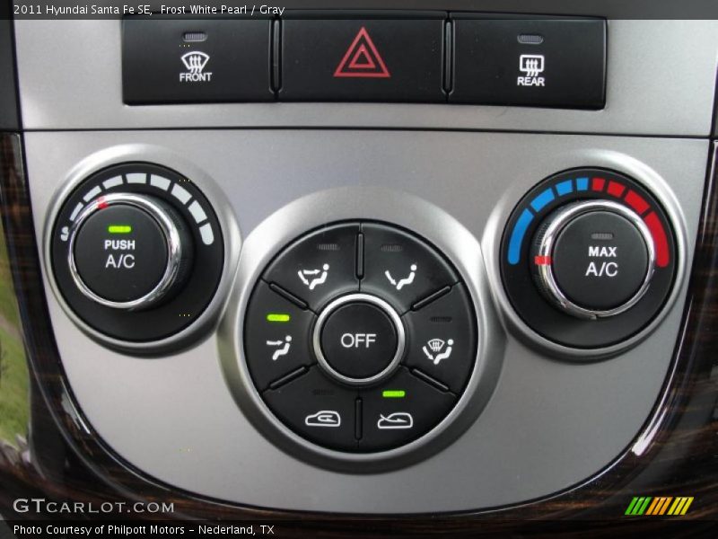 Controls of 2011 Santa Fe SE