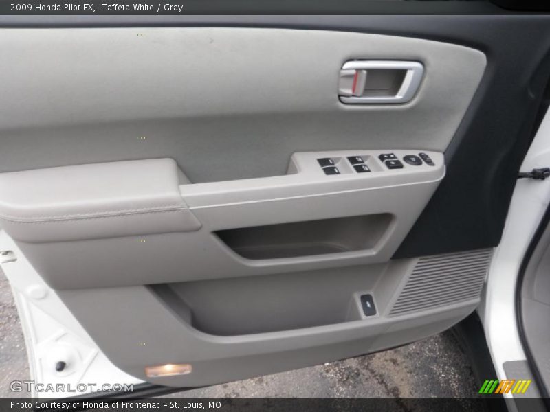 Taffeta White / Gray 2009 Honda Pilot EX