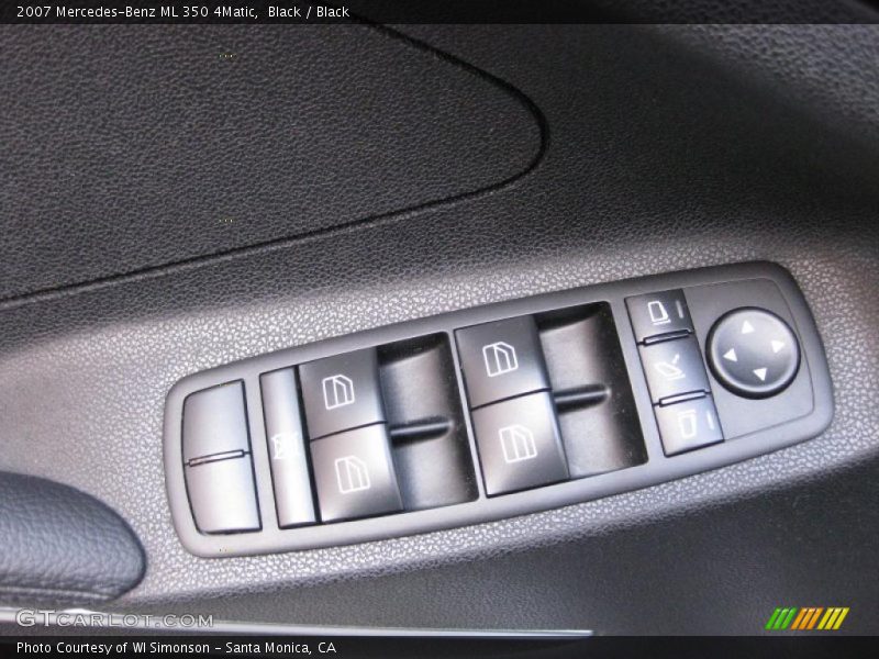 Black / Black 2007 Mercedes-Benz ML 350 4Matic