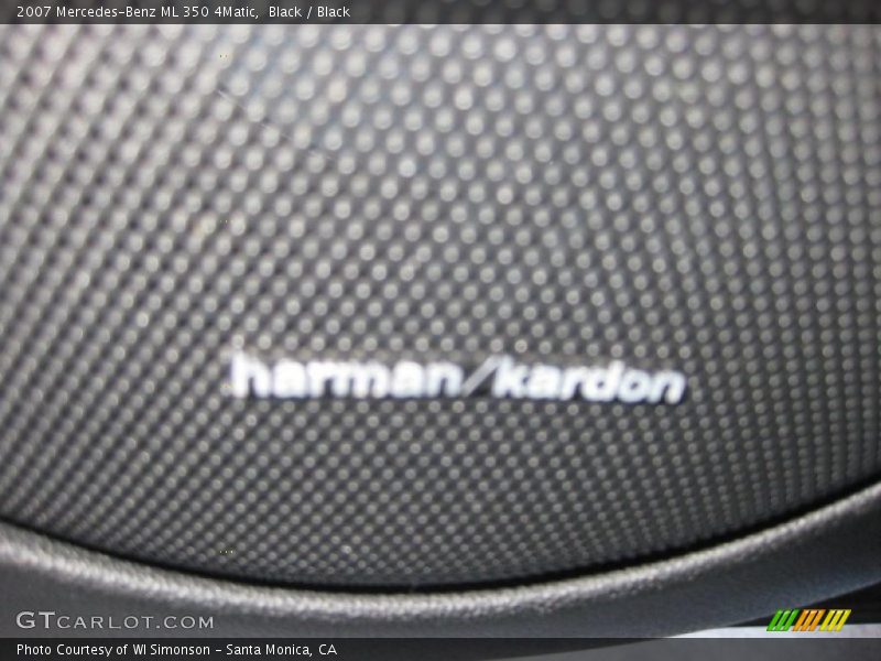 Black / Black 2007 Mercedes-Benz ML 350 4Matic
